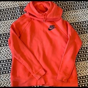 NIKE Coral Funnel Neck Hoodie 😊